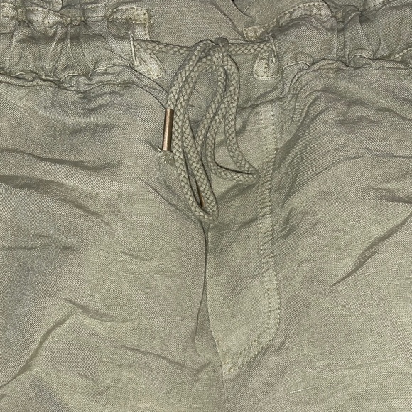 Brand New Young Fabulous & Broke YFB Linen Blend Drawstring Shorts - Picture 4 of 9